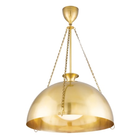 Hudson Valley Lighting Levette 26" Wide Pendant Aged Brass