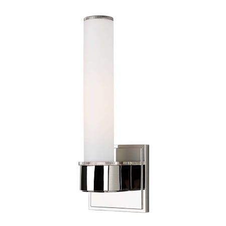 Hudson Valley Lighting Mill Valley 12" Tall Wall Sconce Polished Nickel