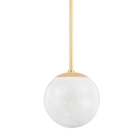 Hudson Valley Lighting Burlington 12" Wide Globe Pendant Aged Brass