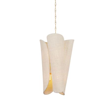 Hudson Valley Lighting Springhill 6 Light 20" Wide Pendant Gold Leaf
