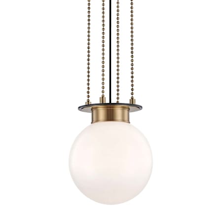 Hudson Valley Lighting Gunther Single Light 11" Wide Pendant Aged Old Bronze