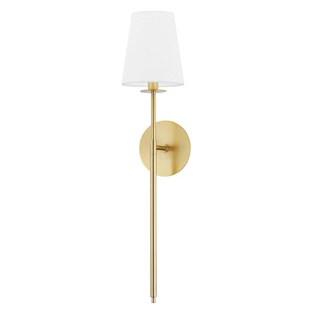 Hudson Valley Lighting Niagra 28" Tall Wall Sconce Aged Brass