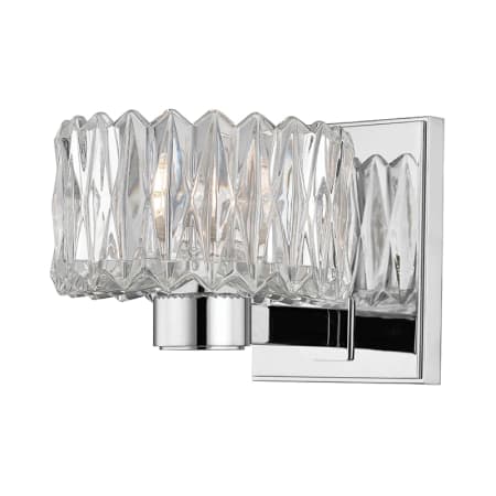 Hudson Valley Lighting Anson Single Light 5" Tall Bathroom Sconce Polished Chrome