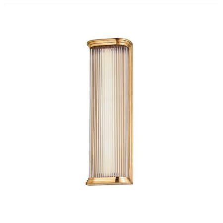 Hudson Valley Lighting Newburgh 17" Tall LED Wall Sconce Aged Brass