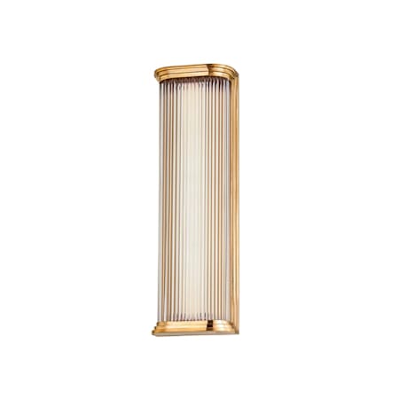 Hudson Valley Lighting Newburgh 17" Tall LED Wall Sconce Aged Brass