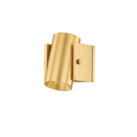 Hudson Valley Lighting Nowra 6" Tall Wall Sconce Aged Brass