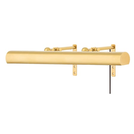 Hudson Valley Lighting Vernon 3 Light 24" Wide Plug-In Picture Light Aged Brass