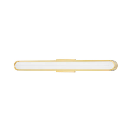 Hudson Valley Lighting Starkey 25" Wide LED Bath Bar Aged Brass