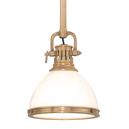 Hudson Valley Lighting Randolph Single Light 13" Wide Pendant Aged Brass