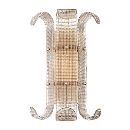 Hudson Valley Lighting Brasher Single Light 16" Tall Wall Sconce Aged Brass