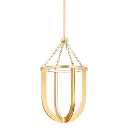 Hudson Valley Lighting Tournu 17" Wide Pendant Aged Brass