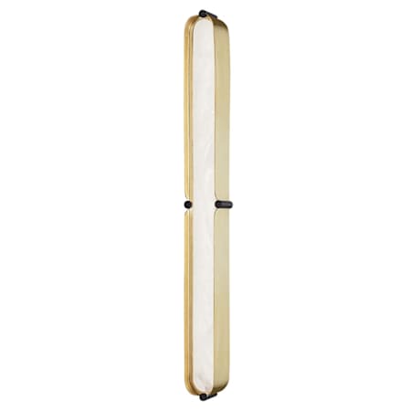Hudson Valley Lighting Tribeca 31" Tall LED Bathroom Sconce Aged Brass / Black
