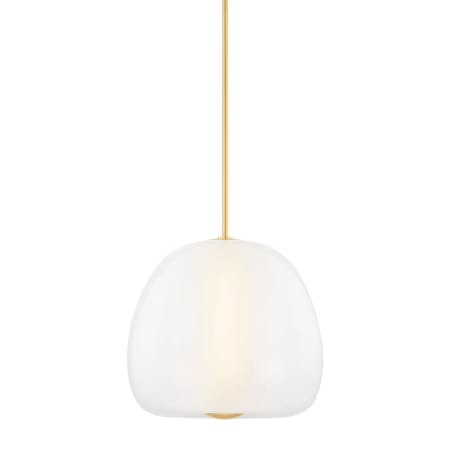 Hudson Valley Lighting Scranton 19" Wide Pendant Aged Brass