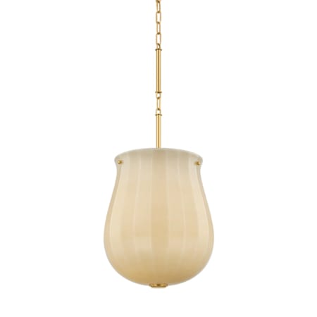 Hudson Valley Lighting Nevins 14" Wide Pendant Aged Brass