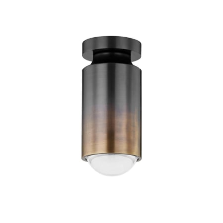 Hudson Valley Lighting Whately 5" Wide Flush Mount Ceiling Fixture Gradient Brass