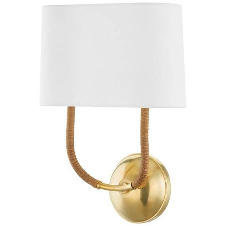 Hudson Valley Lighting Hallstead 18" Wide 2700K LED Picture Light Aged Brass