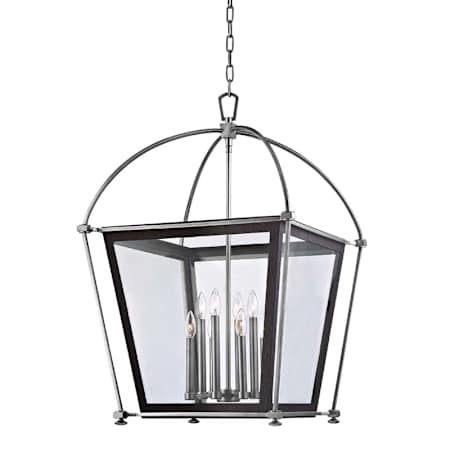 Hudson Valley Lighting Hollis 8 Light 24" Wide Taper Candle Chandelier Polished Nickel