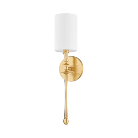 Hudson Valley Lighting Guilford 20" Tall Wall Sconce Aged Brass