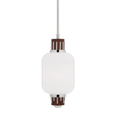 Hudson Valley Lighting Peekskill 11" Wide Pendant Polished Nickel