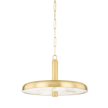 Hudson Valley Lighting Reynolds 20" Wide 2700K LED Pendant Aged Brass
