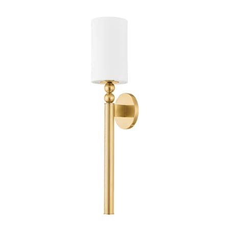 Hudson Valley Lighting Lakeport 25" Tall Wall Sconce Aged Brass