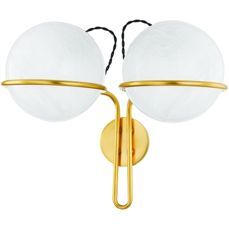 Hudson Valley Lighting Hingham 2 Light 7" Tall Wall Sconce Aged Brass