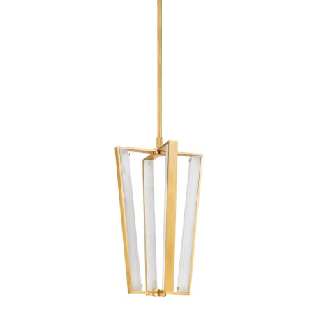 Hudson Valley Lighting Edgemere 16" Wide LED Pendant Aged Brass