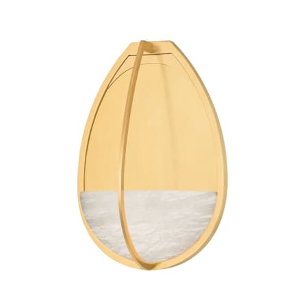 Hudson Valley Lighting Lloyd 13" Tall LED Wall Sconce Aged Brass