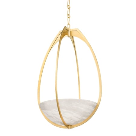 Hudson Valley Lighting Lloyd 19" Wide LED Pendant Aged Brass