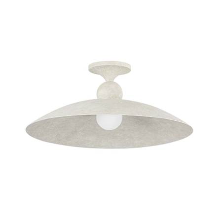 Hudson Valley Lighting Teelin 20" Wide Semi-flush Ceiling Fixture Limewash Plaster
