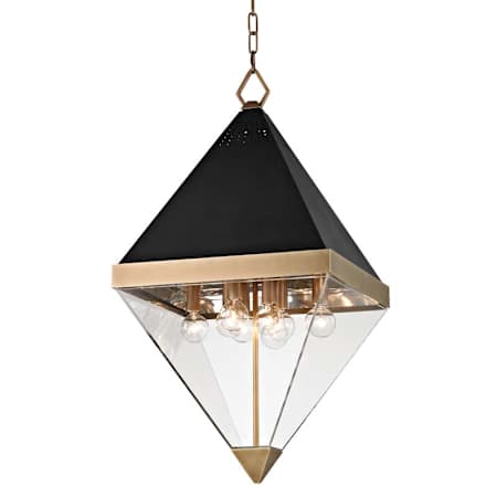 Hudson Valley Lighting Coltrane 8 Light 15" Wide Pendant Aged Brass