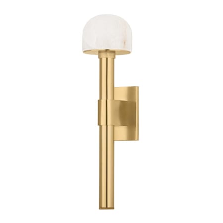 Hudson Valley Lighting Bellvale 23" Tall Wall Sconce Aged Brass