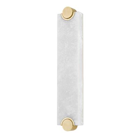 Hudson Valley Lighting Brant 25" Tall Wall Sconce Aged Brass