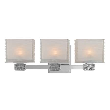 Hudson Valley Lighting Hartsdale 3 Light 19" Wide Bathroom Vanity Light Polished Nickel
