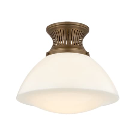Hudson Valley Lighting Bruceville 16" Wide Semi-Flush Ceiling Fixture Historic Bronze