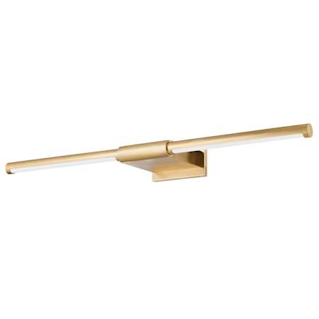 Hudson Valley Lighting Jerome 30" Wide 2700K LED Picture Light Aged Brass