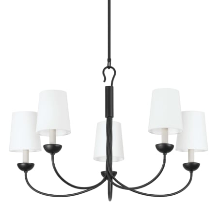 Hudson Valley Lighting Montpelier 5 Light 34" Wide Chandelier Aged Iron