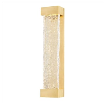 Hudson Valley Lighting Tannersville 23" Tall LED Wall Sconce Aged Brass