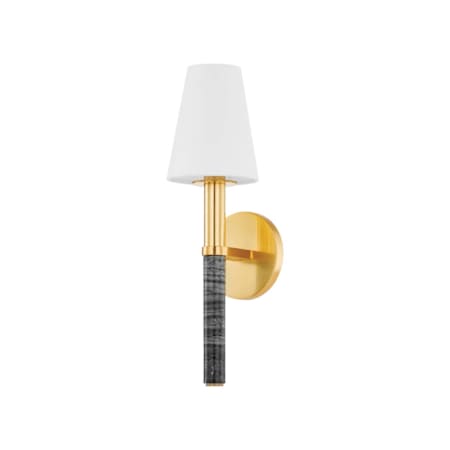 Hudson Valley Lighting Montreal 16" Tall Wall Sconce Aged Brass