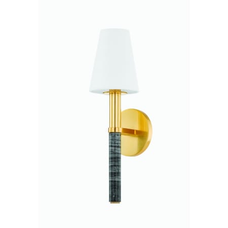 Hudson Valley Lighting Montreal 16" Tall Wall Sconce Aged Brass