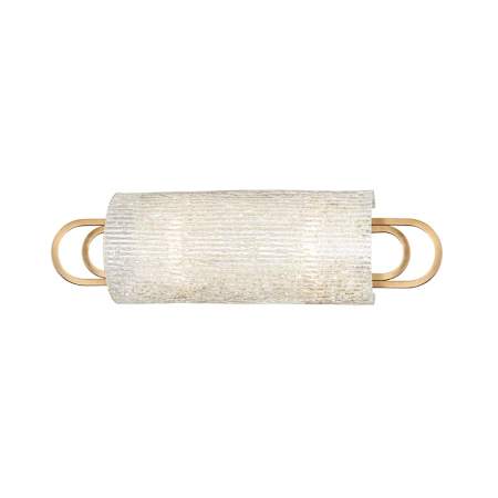 Hudson Valley Lighting Buckley 2 Light 18" Wide Bath Bar Aged Brass
