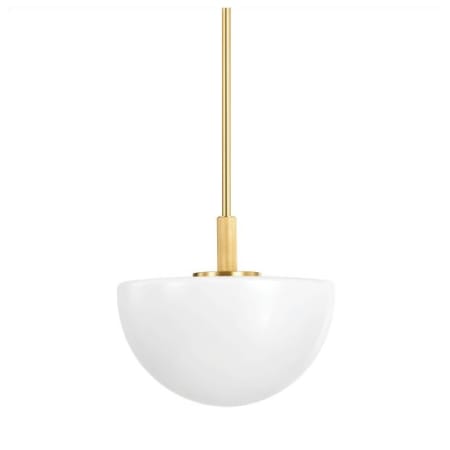 Hudson Valley Lighting Lethbridge 15" Wide Pendant Aged Brass