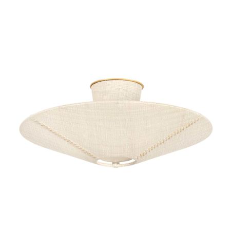 Hudson Valley Lighting Salisbury Mills 21" Wide Three-Light Semi-Flush Ceiling Fixture Gold Leaf