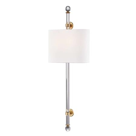 Hudson Valley Lighting Wertham 2 Light 36" Tall Wall Sconce Aged Brass
