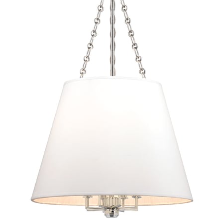Hudson Valley Lighting Burdett 8 Light 22" Wide Pendant Polished Nickel