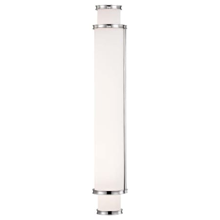 Hudson Valley Lighting Malcolm Single Light 5" Wide Integrated LED Bath Bar Polished Nickel