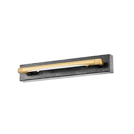 Hudson Valley Lighting Hayden 18" Wide LED Bath Bar Aged Brass