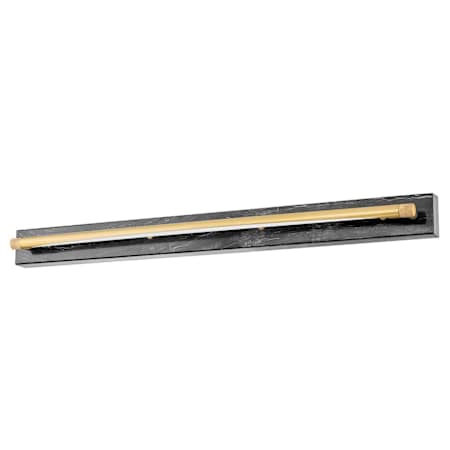 Hudson Valley Lighting Hayden 37" Wide LED Bath Bar Aged Brass