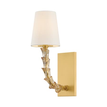 Hudson Valley Lighting Calumet 16" Tall Wall Sconce Aged Brass