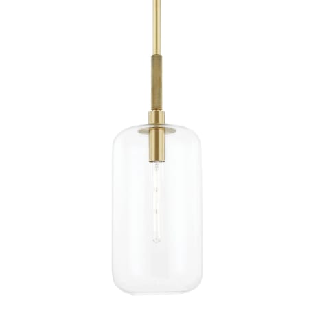 Hudson Valley Lighting Lenox Hill 11" Wide Pendant Aged Brass